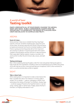 Tasting toolkit