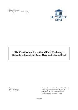 The Creation and Reception of False Testimony