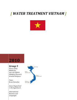 Water treatment Vietnam