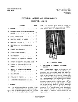 EXTENSION LADDERS AND ATTACHMENTS