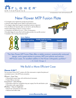 New Flower MTP Fusion Plate