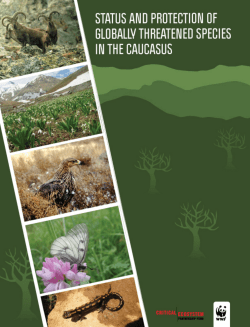 Status and Protection of Globally Threatened Species in the