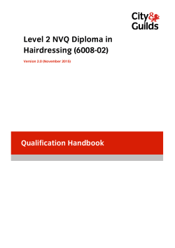 Level 2 NVQ Diploma in Hairdressing (6008-02)