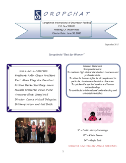oropchat - Soroptimist International of Downtown Redding