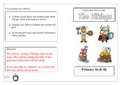 The Vikings - Our Lady of the Rosary Primary