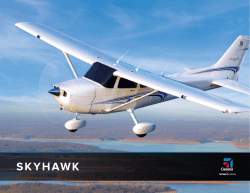 Skyhawk Brochure - Cessna