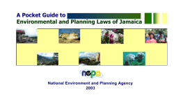 Pocket Guide to Environmental Laws in Jamaica.vfinal2