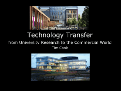 04 Technology Transfer Tim Cook