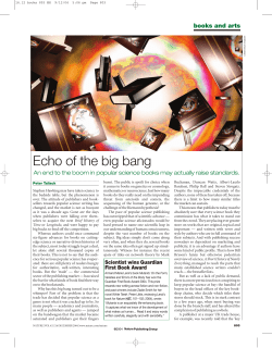 Echo of the big bang