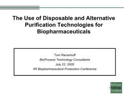 Read more - BioProcess Technology Consultants