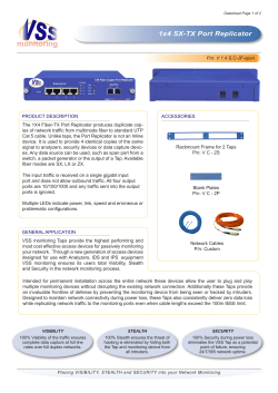 1x4 SX-TX Port Replicator