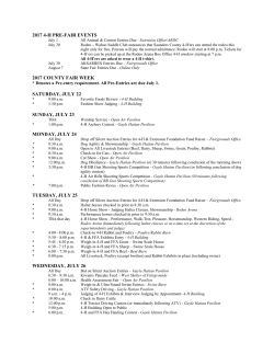 4-H Saunders County Fairbook 2017 - Nebraska Extension