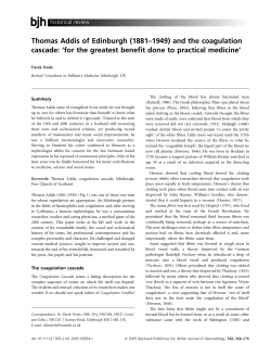 British Journal of Haematology - MedBlog