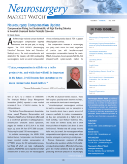 Neurosurgery Compensation Update