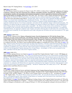 Learn more - West Virginia Division of Culture and History