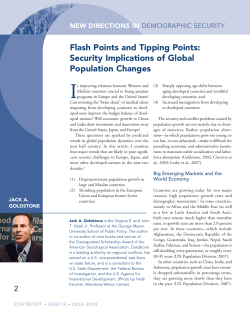 Flash Points and Tipping Points