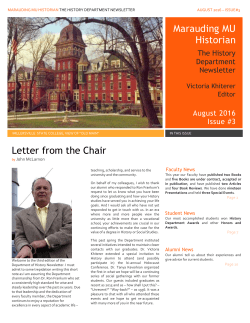 Marauding MU Historian - Millersville University