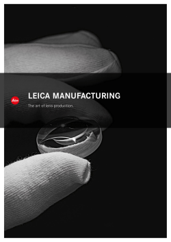 LEICA MANUFACTURING