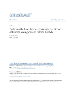 - CUNY Academic Works
