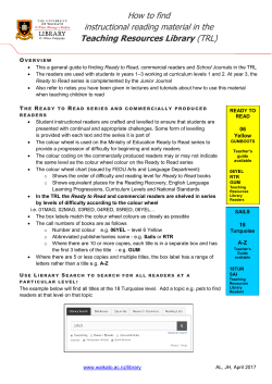 How to find instructional reading material in the Teaching Resources