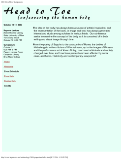 2003 - Head to Toe: (Un)