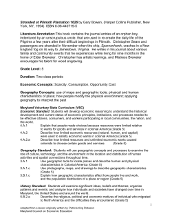 1 Stranded at Plimoth Plantation 1626 by Gary Bowen