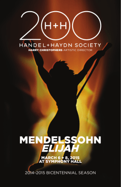 mendelssohn elijah