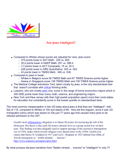 IQ and jews - Solar General