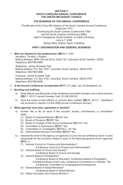 Section V - UMCSC.org