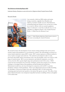 Katherine Dunlop - Clipperton Island, Tropical Eastern Pacific