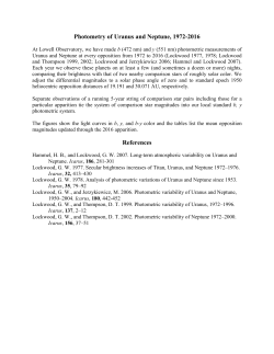 Photometric variability of Uranus and Neptune