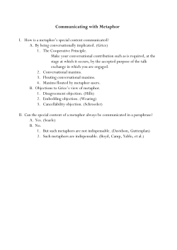 Communicating with Metaphor - University of Oxford Podcasts