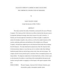 The Corporate Construction of Girlhood.