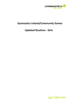 Gymnastics Routines Girls