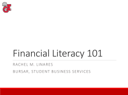 Financial Literacy 101