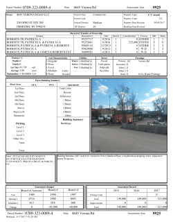 Parcel Number 0709-323-0089-4 9925 Parcel