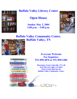 Buffalo Valley Library - Denny