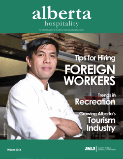 foreign - Alberta Hotel and Lodging Association