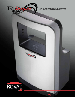 high-speed hand dryer - American Specialties