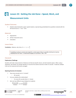 Lesson 22 - EngageNY