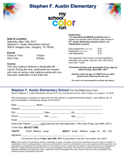 Stephen F. Austin Elementary - Gregory