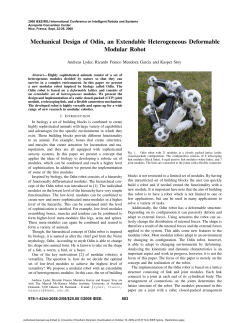Mechanical Design of Odin, an Extendable Heterogeneous
