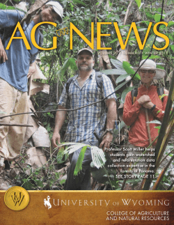 Professor Scott Miller helps students gain watershed and