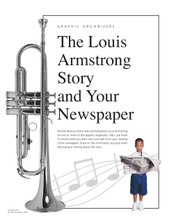 The Louis Armstrong Story and Your Newspaper