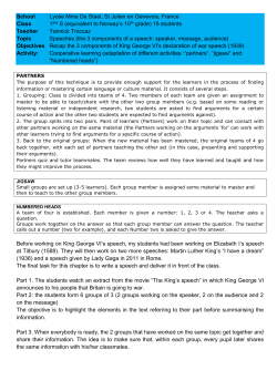 School Lyc&eacute;e Mme De Stael, St Julien en Genevois, France Class