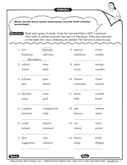 See Sample Pages - Foothills Educational Materials