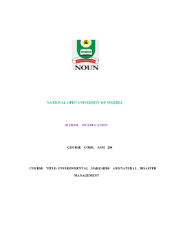 ESM 204.rtf - National Open University of Nigeria