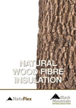 NatuFlex Brochure - Black Mountain Insulation