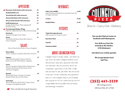Our Menu Here