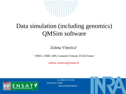 Data simulation (including genomics)